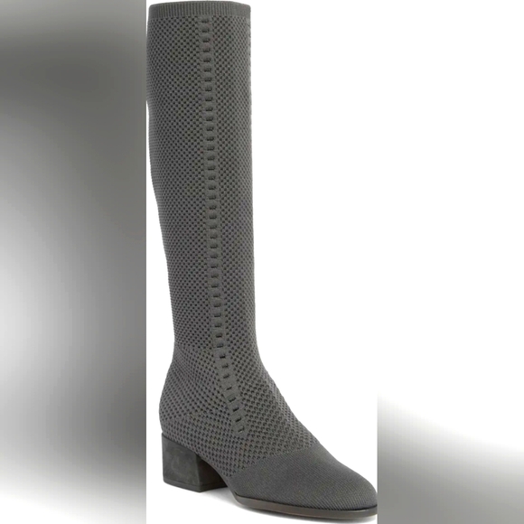Eileen Fisher Shoes - Eileen Fisher Charcoal Heeled Boots